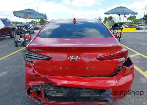 2020 Hyundai Elantra Sel из США, поврежденный, VIN 5NPD84LFXLH526001